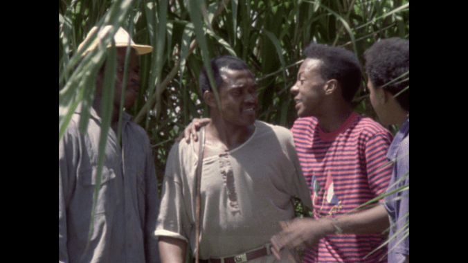 Framegrab from "Fishy Stones" which showed in Johannesburg recently